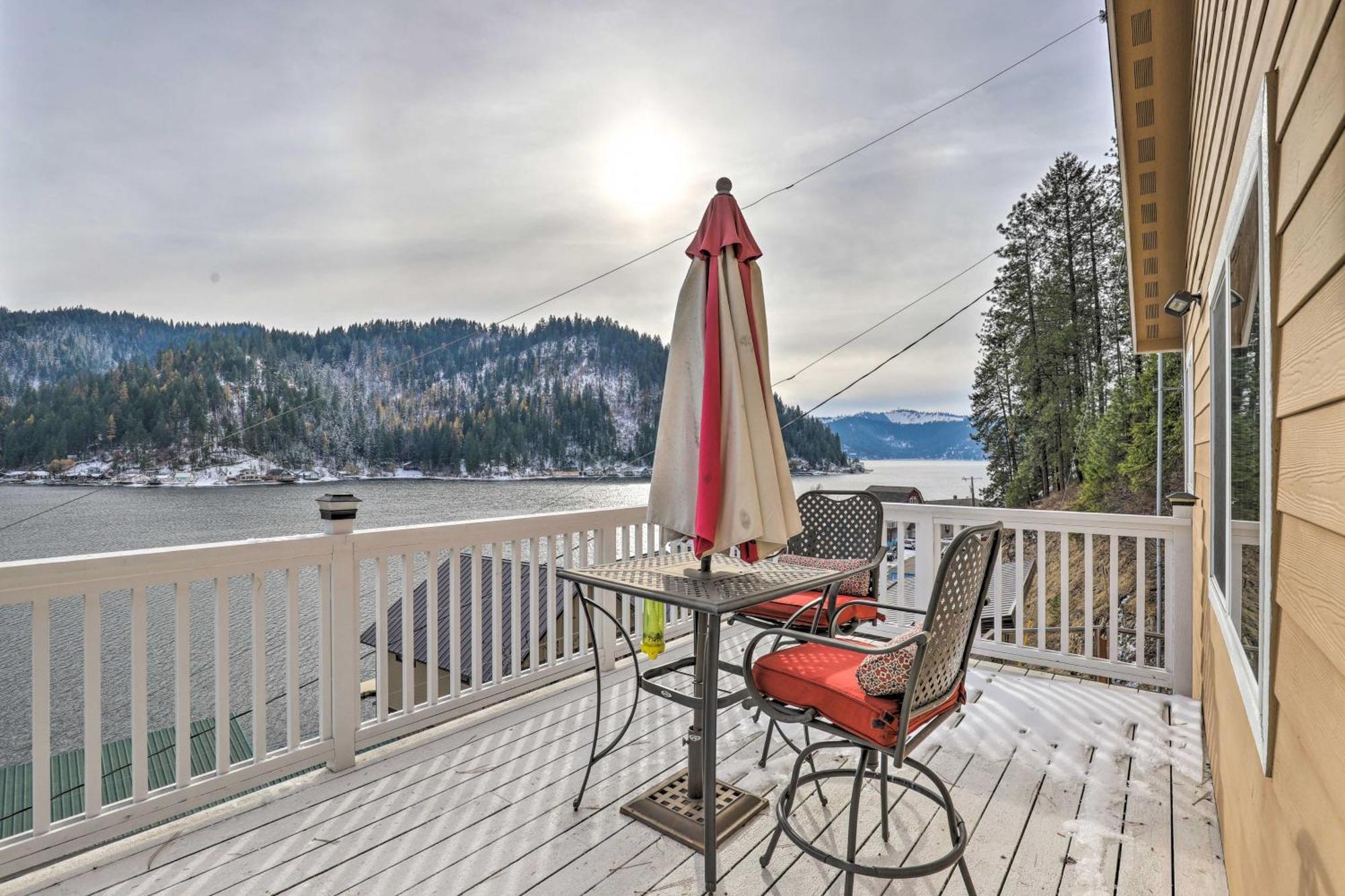 Lake Loon Hillside Cottage With Private Deck! Loon Lake Exterior foto